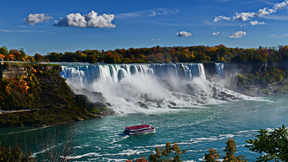 The famous Niagara Falls, Canada