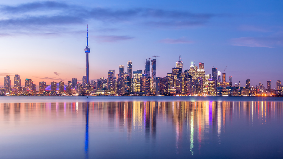 A view of Toronto Skyline